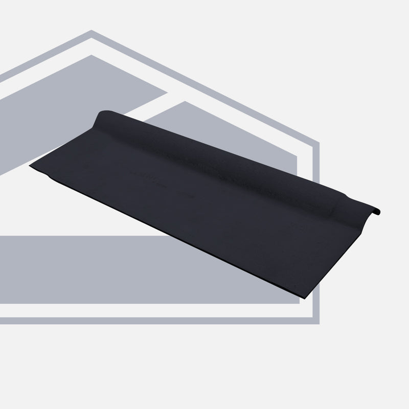 3” Profile Fibre Cement Adjustable Plain Wing Ridge in Meadowscape