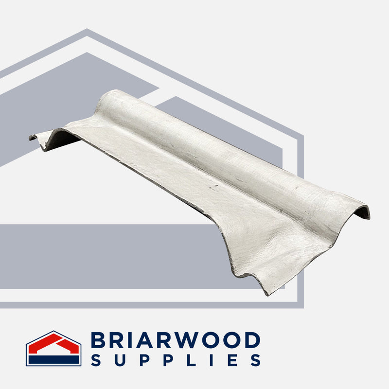 3” Profile Fibre Cement Adjustable Ventilation Ridge in Natural Grey - Briarwood Supplies