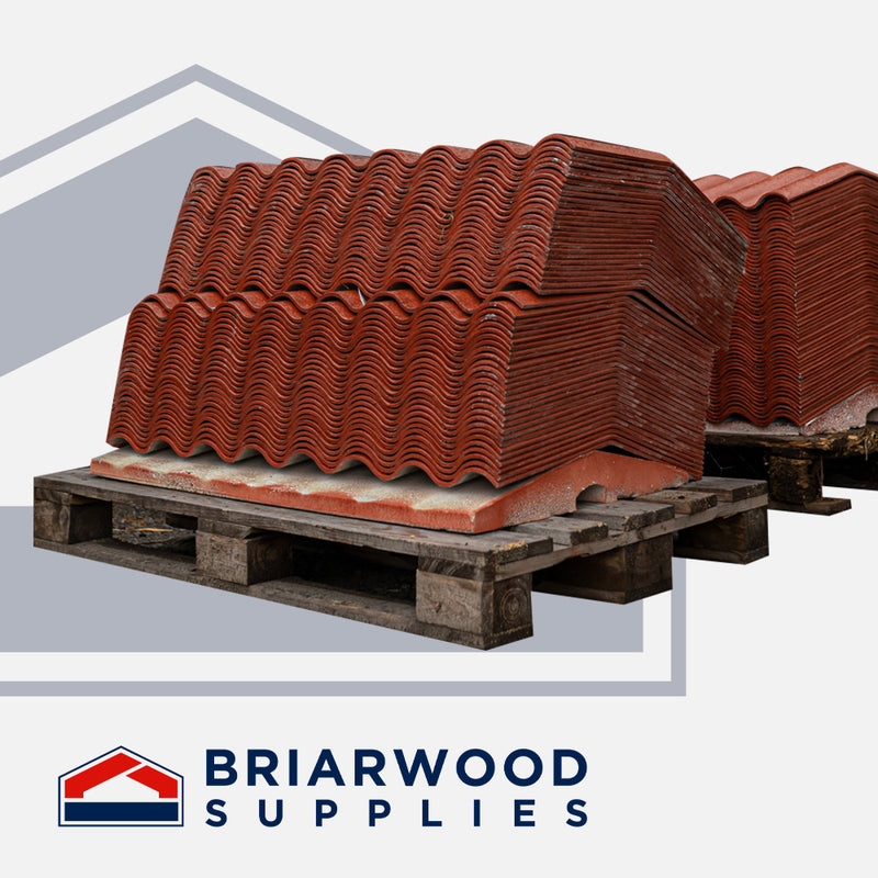 EUROFIVE Red Brick 12.5dg Closed Fitting Ridge 2nd's - Briarwood Supplies