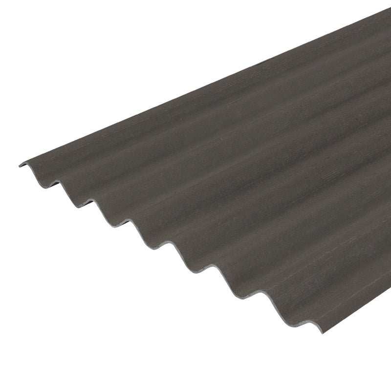 Big 6 Fibre Cement Roof Sheets Van Dyke Brown