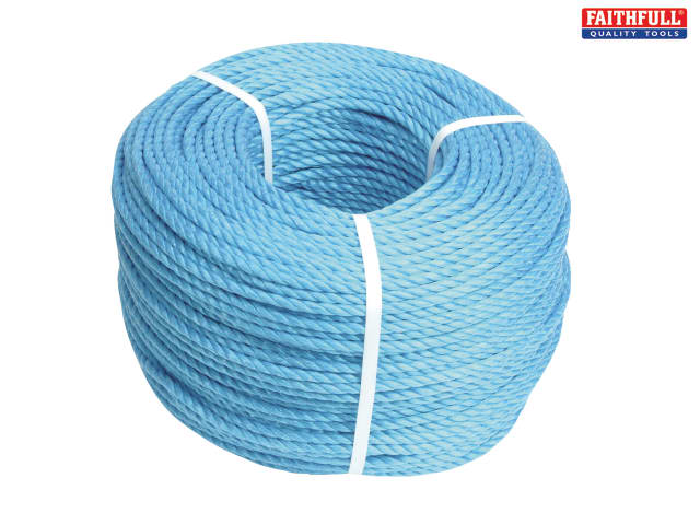 Blue Poly Rope 12mm 30m - Briarwood Supplies