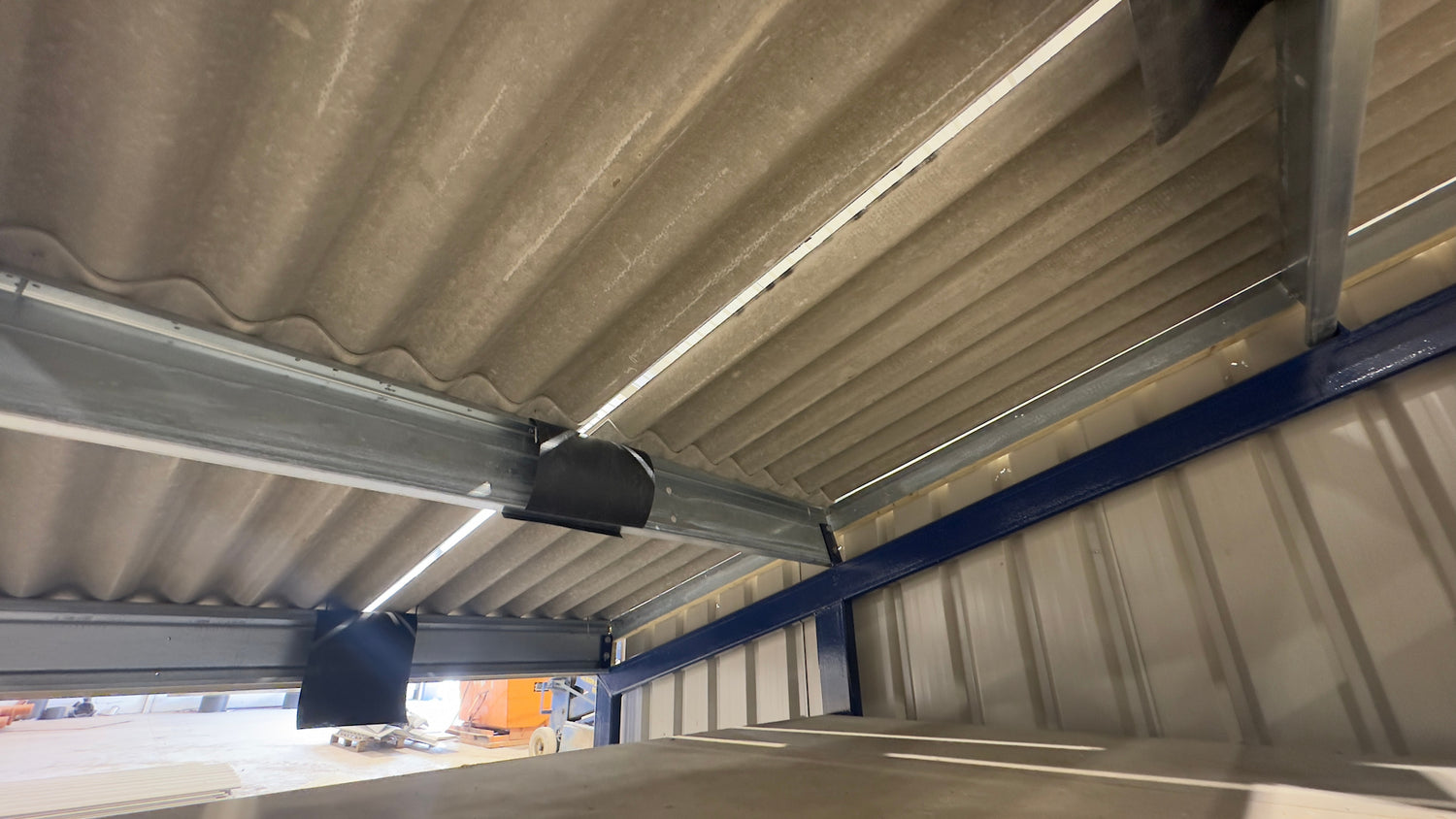 Fibre Cement Roof Spaced Sheet Big 6 Natural Grey