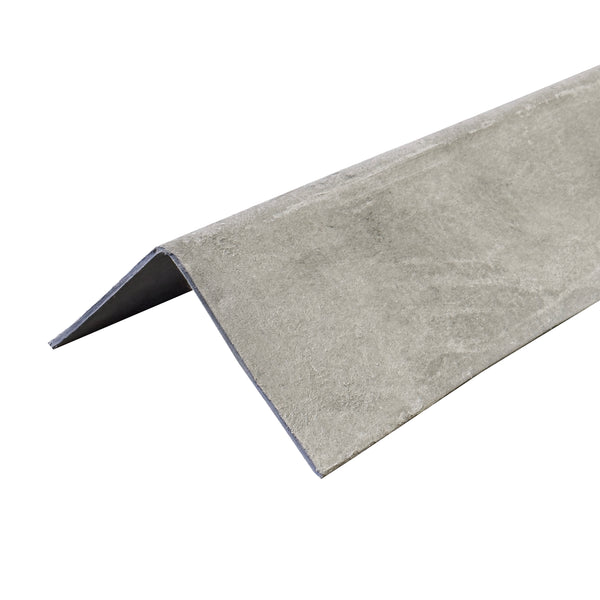 Plain Wing Fibre Cement Barge Natural Grey