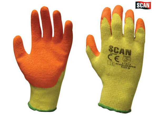 Knitshell Latex Palm Gloves Size 9 - Briarwood Supplies