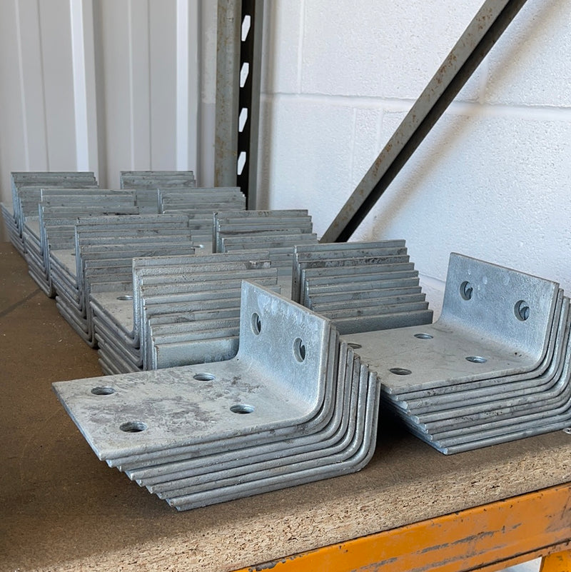 Galvanised Boltable Cleats to suit 177mm Z Purlins - Briarwood Supplies